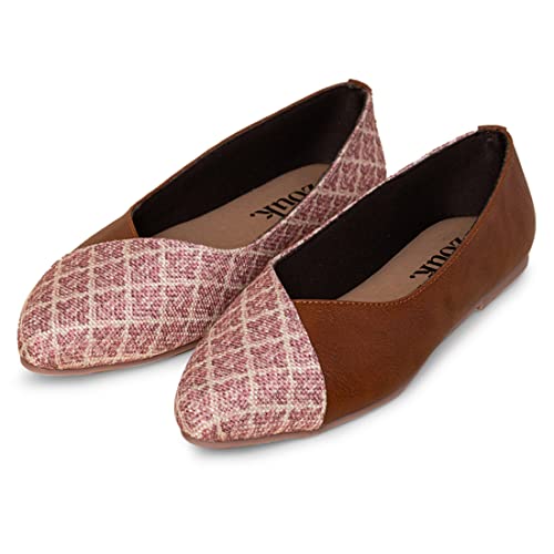 Image of ZOUK Women's Vegan Handcrafted Office Bellies