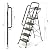 KINGRACK 5 Step Ladder with Tool Platform, Folding Step Stool with Handrails, Sturdy Steel Ladder with Wide Pedal, 800 LBS Portable Safety Ladder for Adults Painting Home Outdoor Garage