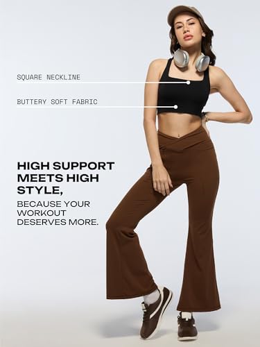 Image of CAVA Ultra Support Sports Bra for Women | High-Impact Workout Bra with Flattering Neckline & Moisture-Wicking Fabric