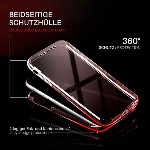Coque Samsung S10 Plus moex housse silicone double face antichoc transparente