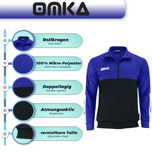 Veste football OMKA Optima lilas taille 52