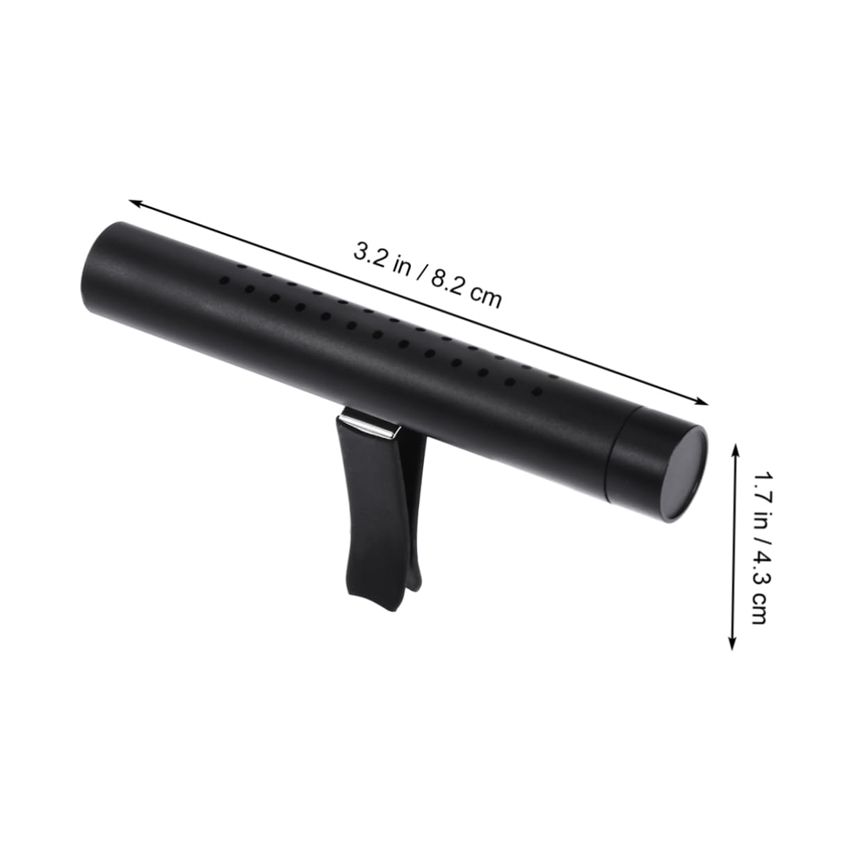 SHERCHPRY 3piezas Difusor De Aromas Para Coche Con Clip De Ventilación Ambientador De Aceite Esencial Con Varilla De Repuesto Negro Control De Fragancia Para Crear Un Encantador El
