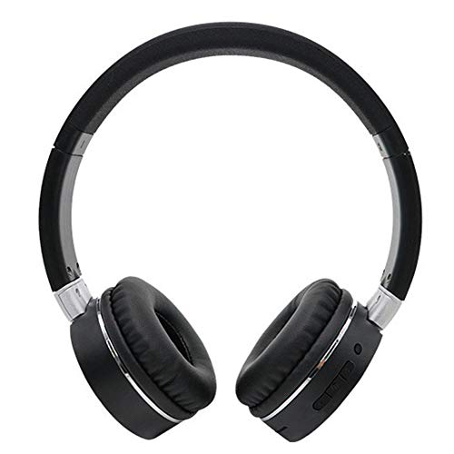 Preisvergleich Produktbild Bluetooth Kopfhörer Over Ear, kabellose Geringe Verzögerung Headphones Ohrhörer mit Memory-Protein Ohrpolster Wasserdicht Noise Cancelling Sportkopfhörer für iPhone / ipad / Android / Laptops,Schwarz