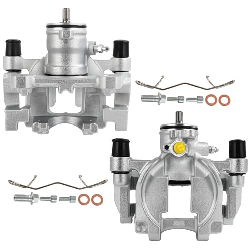 Image of SCITOO - Rear Disc Brake Calipers Assembly w /Bracket For Ford,For Lincoln Models - For Continental,For Fusion,For MKZ,For Police Responder Hybrid,For SSV Plug-In Hybrid 18B5477 18B5476