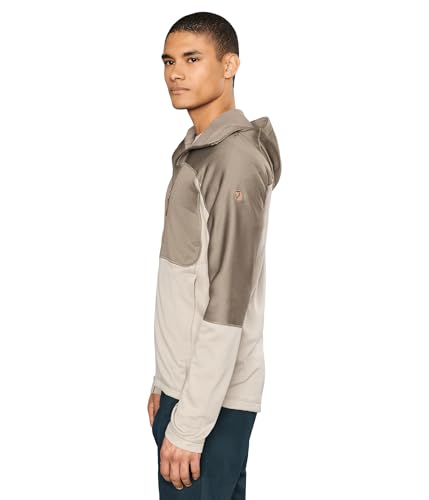 Image of Fjallraven Abisko Men's Trail Full Zip Hooded Fleece - Breathable, Comfortable, Lightweight Fleece Warmth - Hiking, Trekking