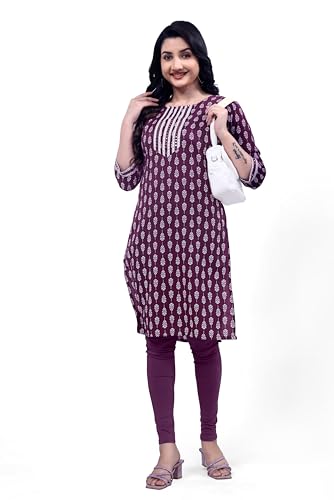 Image of Cotton Printed Short Kurti for Women