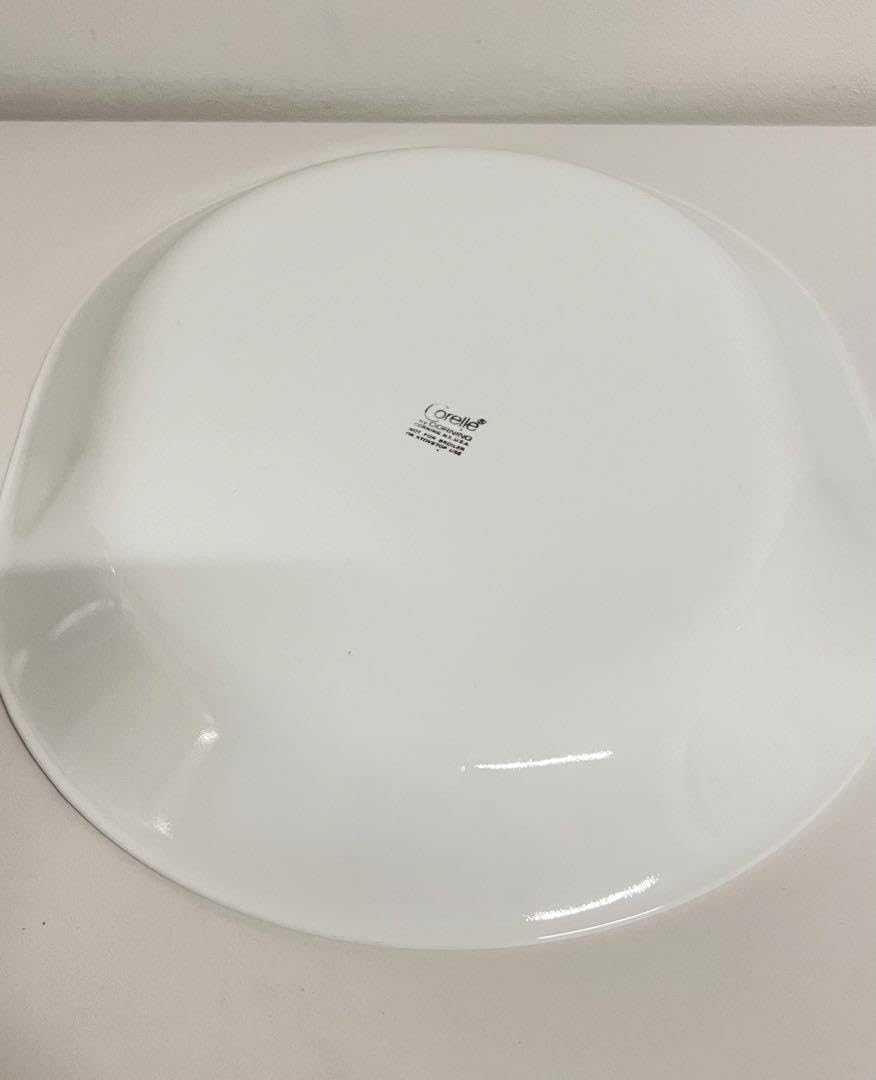 10枚＋10客　コレール　カップ　平皿 パール金属 プレート 23cm コレール CORELLE スクエア 白 食器 皿 角皿