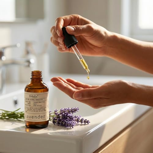 Aceite Esencial de Lavanda 4 Fl Oz con Gotero de Vidrio miniatura 5