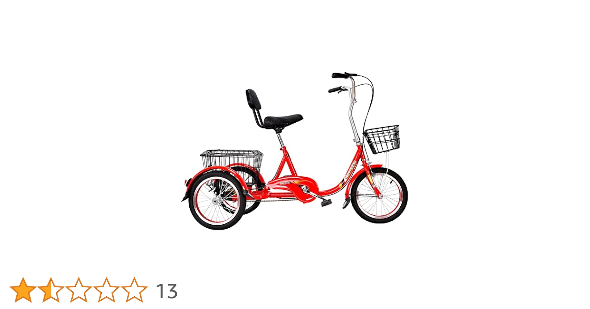 赤ハーマン社オリジナルテディベア　中国親子クマ３輪自転車乗り ミムゴ 電動アシスト三輪自転車 ロータイプ 高齢者 大人用三輪車