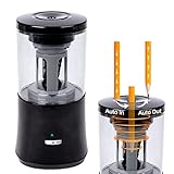 Electric Pencil Sharpener, Fully Automatic Pencil Sharpener for 6-8mm Pencils, Hands-Free Rechargeab