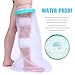 Arm Cast Cover for Shower Leg Waterproof Arm Leg Cast Cover Shower Full Protector Bag for Bandage Wound Leg Broken Arm Foot Ankle Hand Bath Shower Cast (Leg)