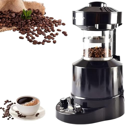 JINGEDD MáQuina De Tostadores De Café EléCtrico,Tostador De Nueces De Café,MáQuina De Tostadoras De Grano De Café,MáQuina De Tostador AutomáTico De Frijol De Café,para Compras De Café En Casa