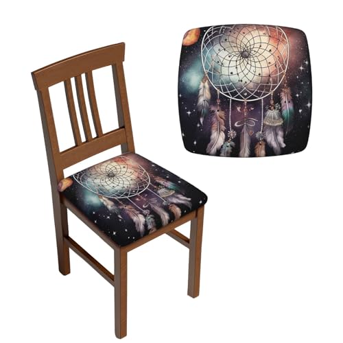 Housse de chaise amovible lot de 6 pour rénover vos sièges usés sans changer de mobilier - 2