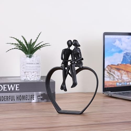 Consejos para Comprar Love Always que puedes comprar esta semana. 30 LINYTHER - Escultura de corazón para pareja, Love Always Iron 1st a 50th o 6th para ella y él, cifras de metal, decoración romántica, para parejas jóvenes, San Valentín,...