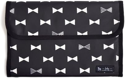 Amazon Co Jp 母子手帳ケース ジャバラ マルチケース リボンシルエット B ベビー マタニティ