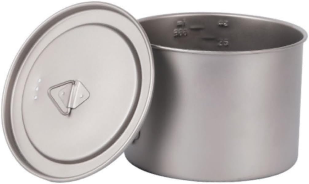 Camping Kitchen Utensil Outdoor Picnic Pots Cookware Cups Folding Handles Portable Travel Instant Noodles Single Pot for Outdoor Cooking
