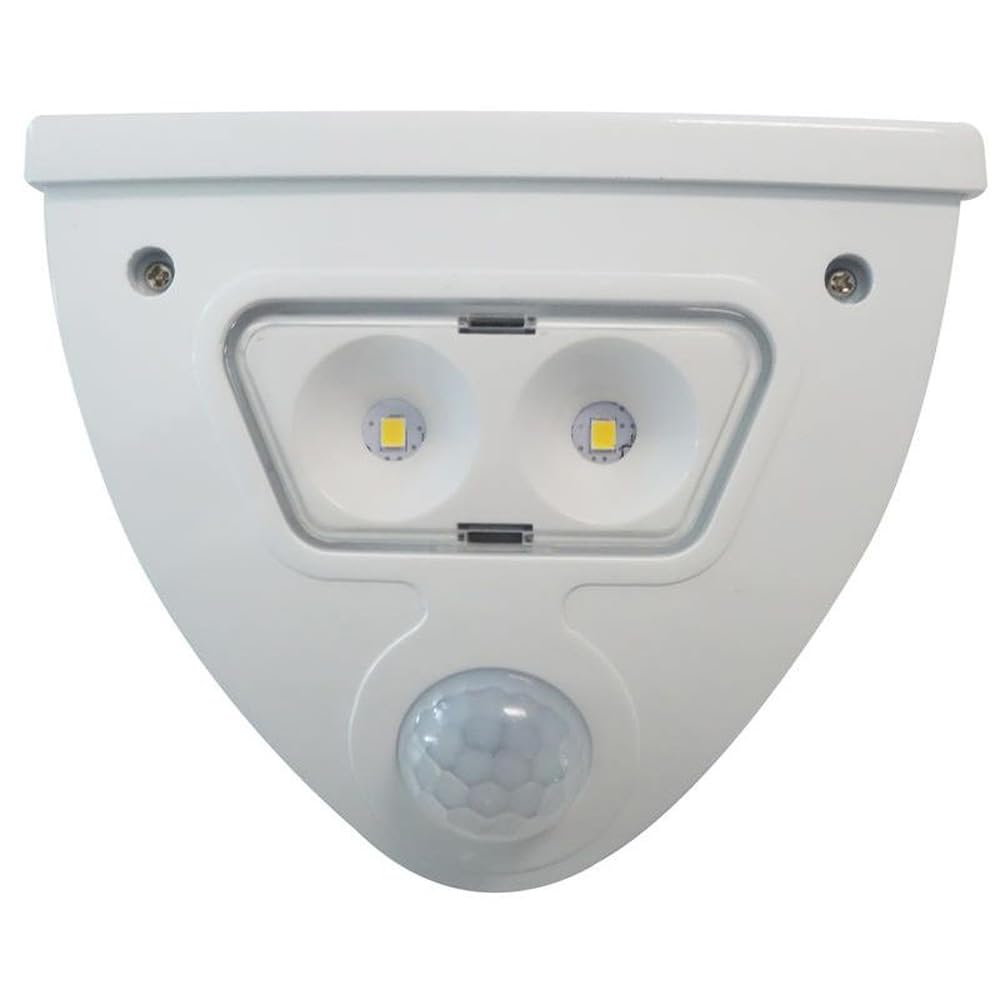 Müller-Licht Navalux 27700033 LED-Nachtlicht mit Bewegungsmelder Dreieck LED Neutralweiß Weiß