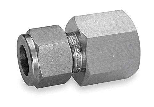 Ham-Let 316 Stainless Steel Compression x FNPT Female Connector, 1/2