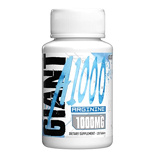 Vitamínicos, Giant Sports Performance Edge A 1000 - L-Arginina 1000 mg - 120 Tabletas - 120 Ser