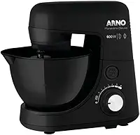 Batedeira Planetária Arno Nova Deluxe 600W Preta SX34