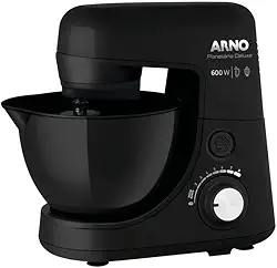 Batedeira Planetária Arno Nova Deluxe 600W Preta SX34