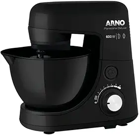 Batedeira Planetária Arno Nova Deluxe 600W Preta SX34
