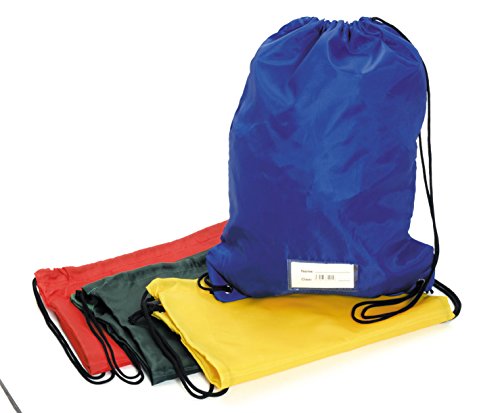 Sac de gym EDVANTAGE résistant 330x440 mm rouge pour éviter l'encombrement