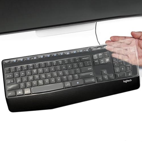 Protector de Teclado de Silicona para Logitech MK345 miniatura 1