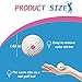 POPUPARTY 4 Pack Gender Reveal Golf Balls with 2 Pink & 2 Blue Powder for Baby Gender Reveal Decoration