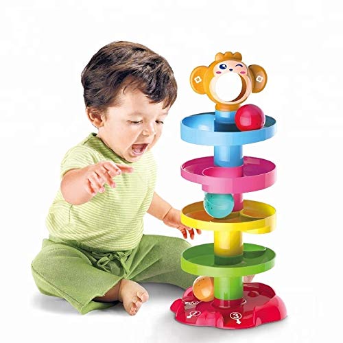Veryke 5 Layer Ball Drop & roll Swirling Tower for Kids