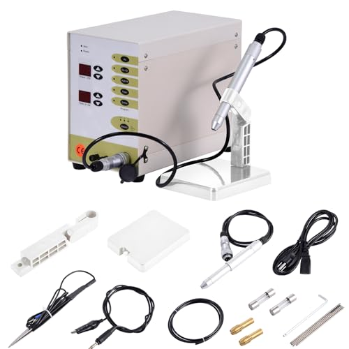 Image of Welder for Permanent Jewelry - 100a Permanent Jewelry Welder Kit, 110v Welding Machine Jewelrys, Pulse Arc Welders PermanentJewelry for DIYs Jewelrys Repair Hardware Workpiece Welding
