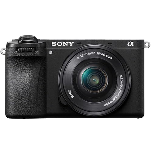 Sony a6700 Mirrorless Camera (Body) | 26MP | 2pc 64GB Extreme Memory, LED Video Light, Extra Battery, Editing Software and Tripod Bundle, compact, Black