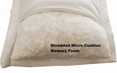 Set 4 Almohadas espuma viscoelástica tamaño Queen miniatura 4