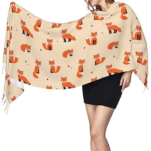 Running Horse Women's Scarf Pashmina Shawl Wrap for Evening Dress Wedding Bridal Winter Warm Large Scarves