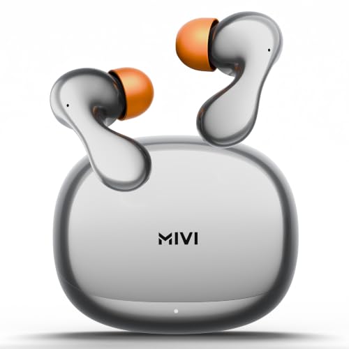 Image of Mivi SuperPods Immersio Pro [New Launch] Quad Mic ANC Earbuds Dolby Audio