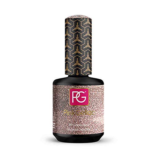 Pink Gellac Shellac Gel Nagellack 15 ml für UV LED Lampe | 171 Golden Rose Gold mir Schimmer Effekt | Gel Nail Polish… – Bild 4