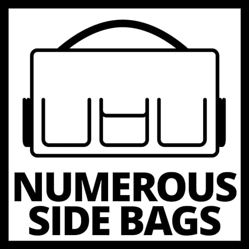 Einhell Tool Bag 45/29 - Carry Case For Tools & Accessories, Durable With Reinforced Base, Carrying Strap, Carrying Handle, Various Pockets And Compartments - Power Tool Storage 8 Einhell Tool Bag 45/29 - Carry Case For Tools & Accessories, Durable With Reinforced Base, Carrying Strap, Carrying Handle, Various Pockets And Compartments - Power Tool Storage - Image 8