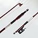 ADM 3/4 Size Student Cello Bow, Well Balanced Handmade Brazilwood Classic Cellos Bow Light Weight with Horsehair, Ebony Frog for Beginners