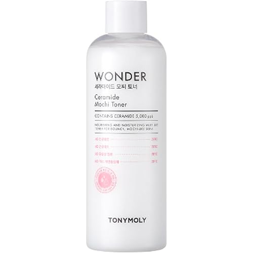 TONYMOLY Wonder Ceramide Mochi Toner, Hydrate & Strengthens for Stronger and Healthier Skin, 16.9 oz.