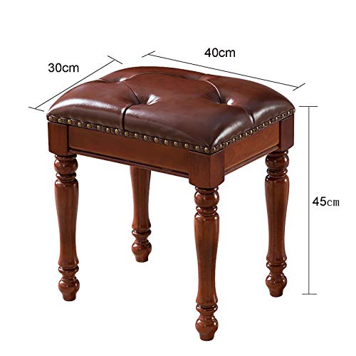 KOIAMVZW Banc de Piano en Cuir Tabouret de Piano Vintage Banc de Piano avec Pied en Bois Massif Tabouret de vanité avec siège rembourré Cuir PU Marron Bleu - Les Beatles, Paul McCartney, John Lennon, RIngo Starr, George Harrison KOIAMVZW Banc de Piano en Cuir Tabouret de Piano Vintage Banc de Piano avec Pied en Bois Massif Tabouret de vanité avec siège rembourré Cuir PU Marron Bleu – Image 4
