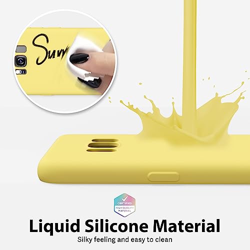 Oakxco 34 Designed For Samsung Galaxy S8 Phone Case Liquid Silicone Bumper thumb #3