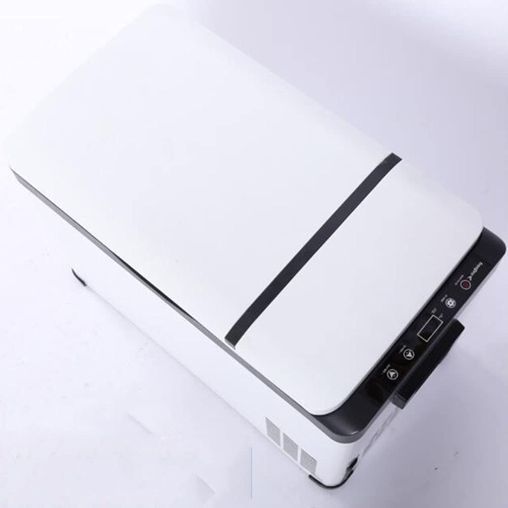 XIAOLIN 12 / 24v Caja Eléctrica Eléctrica Caja Refrigeradora 20l Mini Congelador Hielo Portátil Viaje Refrigerador Refrigerador Caja para Acampar, Picnic, Playa