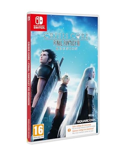 Crisis Core: Final Fantasy VII Reunion- Code in a box | Ya disponible en tu tienda friki favorita! En mundofriki.es!