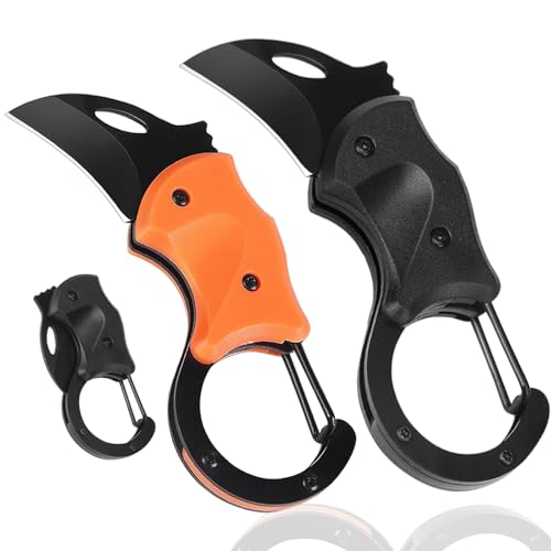 2 Pack Small Pocket Knife for Men,Gifts for father EDC Gadgets with 1.34inch Blade for Everyday Carry, Gifts for Men Dad Husband, Christmas Stocking Stuffers Gifts for Him and Her