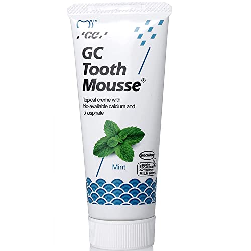 Image of Gc Tooth Mousse For Cavity Protection Oral Care Moisturizer With Flavour, G.C. (Mint), 40 g