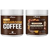 All Day Energy Bundle | Mushroom Coffee + Mushroom Powder | 10 Mushrooms | Better Energy, Focus, Digestion, Immunity