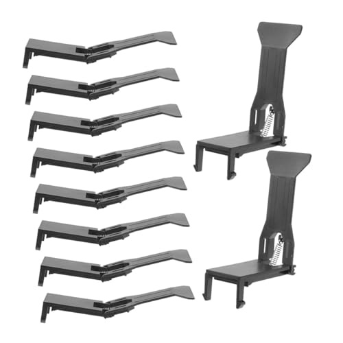 10pcs Sturdy Cash Drawer Clips Heavy Duty Money Tray Replacement Clamps for Cash Register Drawer Universal Plastic Fixing Clips for Handling and Organization