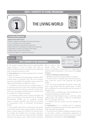Image of Oswaal CBSE Class 11 Biology Question Bank | Chapter & Topic-wise Solved Papers (2017-2026) | Based on Syllabus (April 2026) | Includes 2026 Papers | For 2027 Exam
