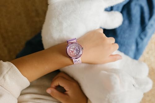 Flik Flak Girl Kids Watch Biosourced Quartz Waterproof Cutie Kitty4