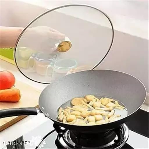 K.U.H.A. Stainless Steel Net Cover/Vessel Cover/Lids/Mesh Lids -Set of 4 (Big -9 Inches/23CM- 8 Inches/20CM- 7 Inches/18CM- 6 Inches/15CM) 1